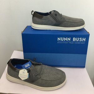 NEW Nunn Bush Brewski MT Slip Mens Shoes Size 9M Gray